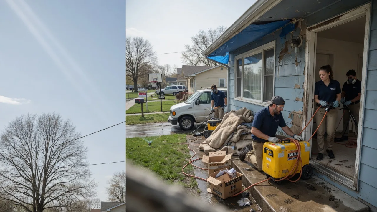 Basement Flood Cleanup in Renfrew, PA near me